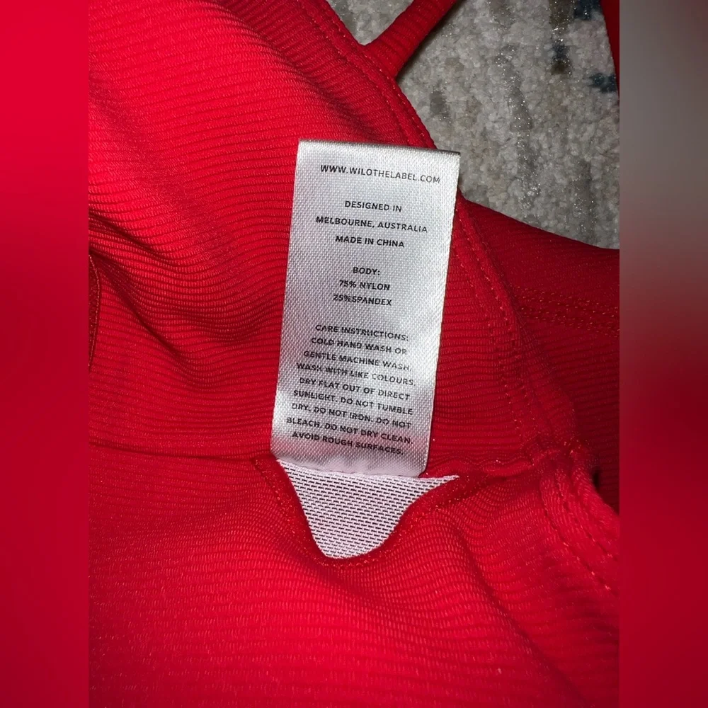 Vibrant Red Tank Top - Picture 5 of 5